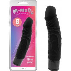 F-Toys Wibrator M-Mello Thick Realistic Dilio Black 20cm