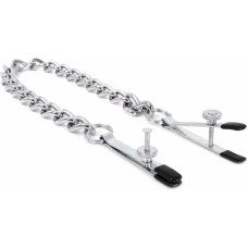 Kiotos Steel Nipple Clamps with Heavy Chain