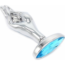 Kiotos Steel Fist Butplug Blue Gem M