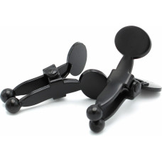 Kiotos Steel Ball Tip Nipple Clamps Black