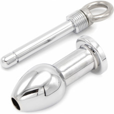 Kiotos Steel Open Anal Plug Small