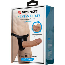 Lybaile Pretty Love Strap-on harness, super soft silicone phallic head.