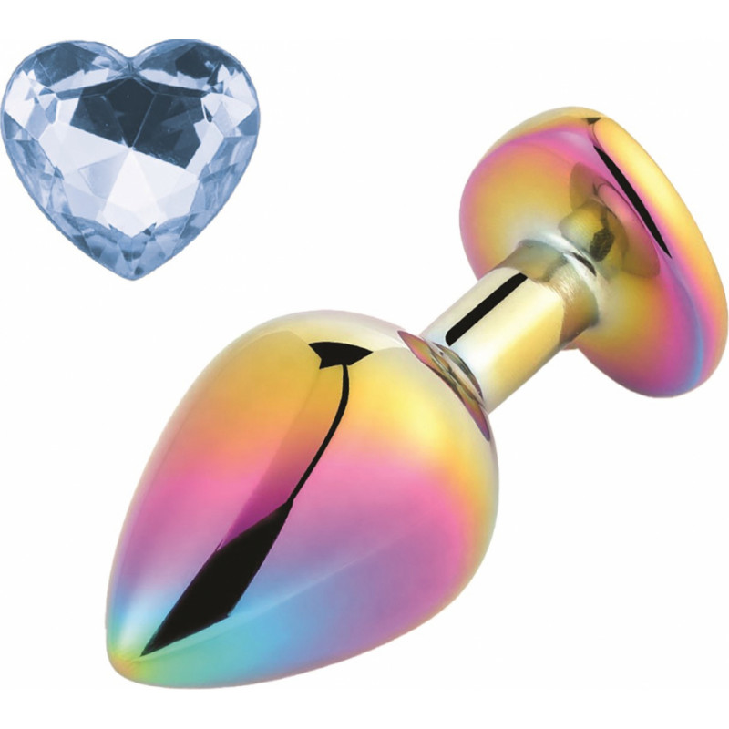 Guilty Toys ANAL PLUG RAINBOW BUTTPLUG LARGE