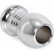 Kiotos Steel Hollow Anal Plug Ribbed