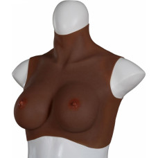 Xx-Dreamstoys Ultra Realistic Breast Form Black Size M