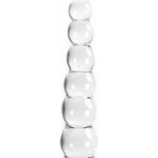 Kiotos Glass Glass Dildo Clear Balls