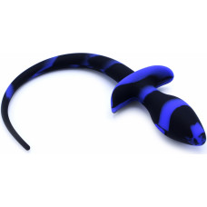 Kiotos X Label Anal Plug Dog Tail Black/Blue