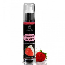 Boss Of Toys STRAWBERRY & CREAM HOT EFFECT KISSABLE LUBRICANT 50 ML