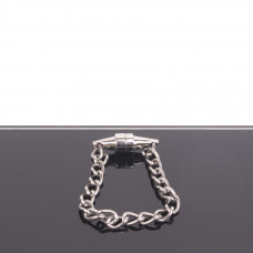 Kiotos Steel Magnetic Nipple Pinchers with polished chain