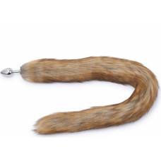 Kiotos Bdsm Fox Tail Plug Brown Long