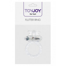 Boss Of Toys Flutter Ring Vibrating Transparent