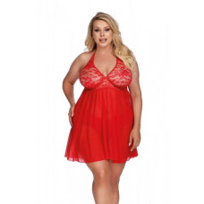 Boss Of Toys PANDORA RED ( CHEMISE/HALKA ) XL+