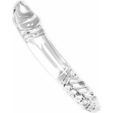 Kiotos Glass Glass Dildo Clear Double