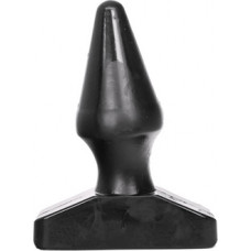 All Black Butt Plug - 6 / 16 cm