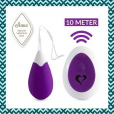 Boss Of Toys FeelzToys - Anna Vibrating Egg Remote Deep Purple