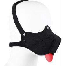 Kiotos Bdsm Neoprene Puppy Dog Black Mouth Mask