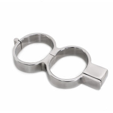 Kiotos Steel Modern Steel Handcuffs