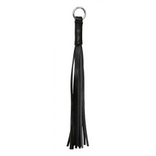 Kiotos Leather Finger Whip - Black