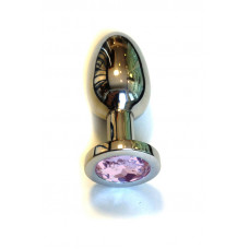 Kiotos Steel Jewel Buttplug Large Pink