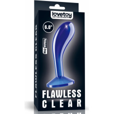 Lovetoy Flawless Clear Prostate Plug 6.0'' Blue