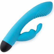 Virgite Rechargeable Dual G-Spot Vibrator V6 - Blue