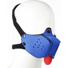 Kiotos Bdsm Neoprene Puppy Dog Blue Mouth Mask