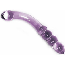 Kiotos Glass Glass Dildo Purple Curve