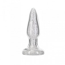 Boss Of Toys Pillow Talk - Fancy Luxurious Glass Anal Plug with Bonus Bullet