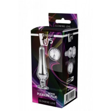 Boss Of Toys GLEAMING LOVE SILVER PLEASURE PLUG M