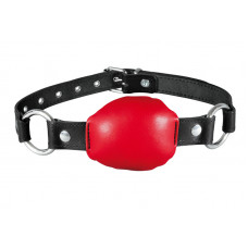 Kiotos Leather Silence gag - Red