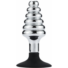 Kiotos Bdsm Ribbed Anal Plug With Suction Cup