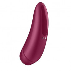 Boss Of Toys Wibrator - Curvy 1+ Air Pulse Stimulator + Vibration Rose Red