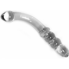 Kiotos Glass Glass Dildo Clear Curve