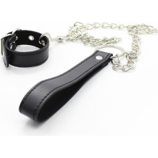 Kiotos Leather Leather Buckle Ring with Leash