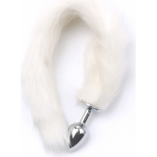 Kiotos Bdsm Fox Tail Plug White - Short