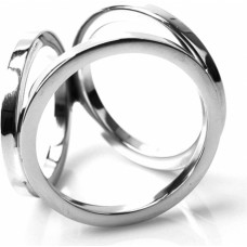 Kiotos Steel Triple Cockring - Large - 55 mm