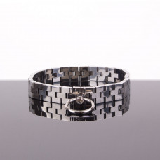 Kiotos Steel Watch band Collar with Gems