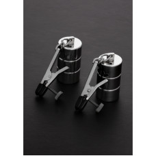 Steel By Shots Adjustable Nipple Clamps + Changeable Weights - 2 Pieces
