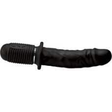 Xr Brands Power Pounder - Vibrating and Thrusting Silicone Dildo