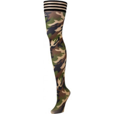 Kixies Alex - Thigh High - A - Camouflage