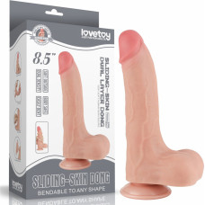 Lovetoy DILDO 8,5-tolline LIIDUV NAHA KAHE KIHISE DONGLIHA