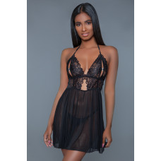 Bewicked Cosette Babydoll - BLK / S