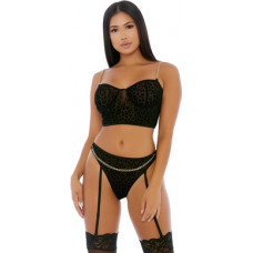 Forplay Chain Me Up - Bustier Set - S