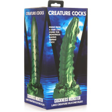 Xr Brands Cockness Monster - Lake Creature Silikona Dildo - Zaļš