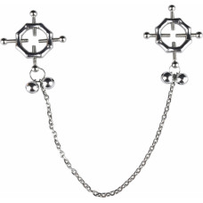 Kiotos Bdsm Hexagon-Shaped Nipple Clamps Tinkling Bells