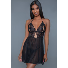 Bewicked Cosette Babydoll - BLK / S