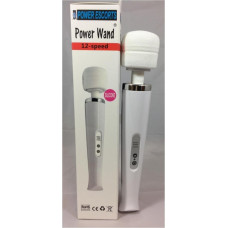 Power Escorts Powerwand  white eu plug big size wand massager