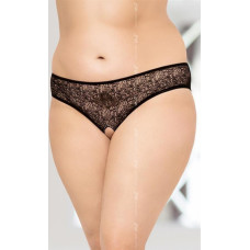 Softline Collection String 2467 Plus Size - black 2XL