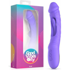 Good Vibes Only - Flax Vibrating Dildo with G-Spot Stimulator