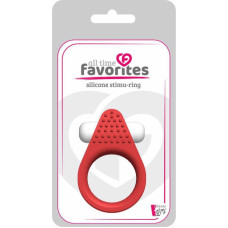 Dream Toys ALL TIME FAVORITES SILICONE STIMU-RING RED